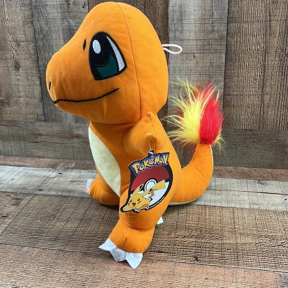 Pokemon Charmander Character Plush Animal Toy 16" Hard Foam 2016 - Picture 3 of 11